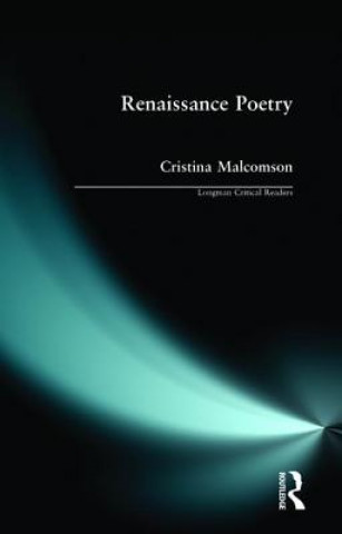 Książka Renaissance Poetry Cristina Malcolmson