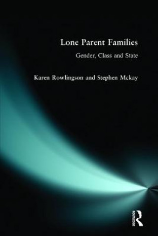 Livre Lone Parent Families Karen Rowlingson