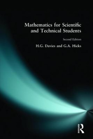 Kniha Mathematics for Scientific and Technical Students Gwyn Davies