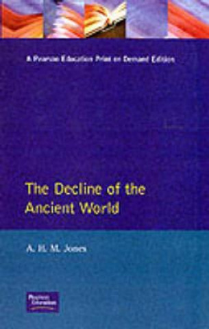 Carte Decline of the Ancient World A H M Jones