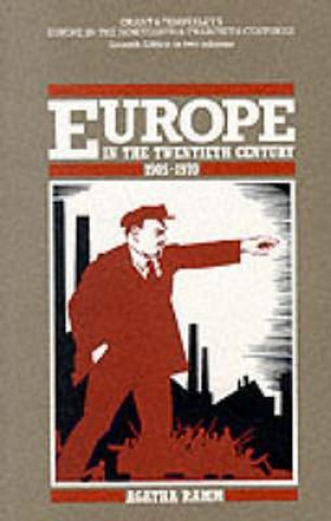 Kniha Grant and Temperley's Europe in the Twentieth Century 1905-1970 A Ramm