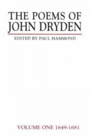 Livre Poems of John Dryden: Volume One Hammond