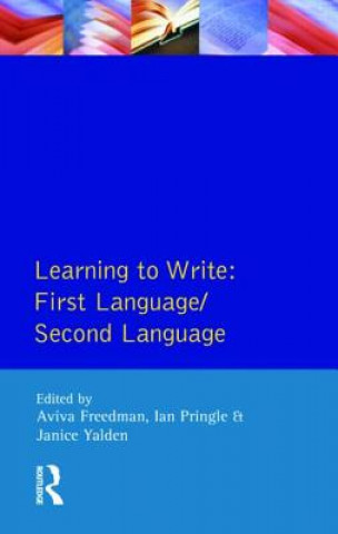 Knjiga Learning to Write Aviva Freedman