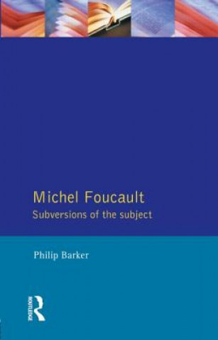 Kniha Michel Foucault Philip Barker