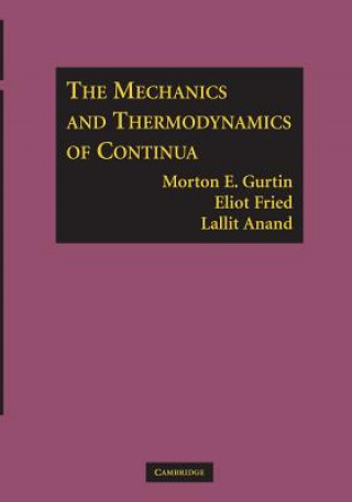 Książka Mechanics and Thermodynamics of Continua Morton E. Gurtin