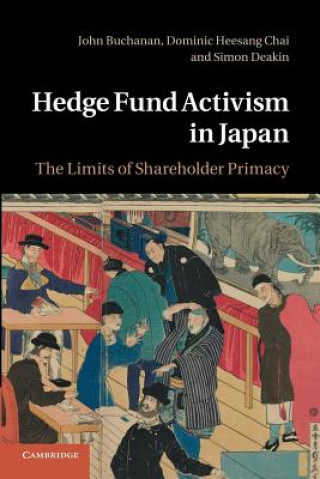 Kniha Hedge Fund Activism in Japan John Buchanan