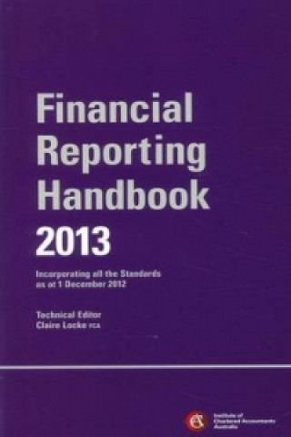 Könyv Chartered Accounting Financial Reporting Handbook 2013 + e-Text Registration Card Claire ICAA