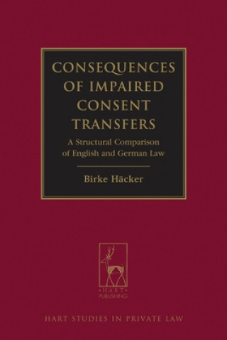 Könyv Consequences of Impaired Consent Transfers Birke Hacker