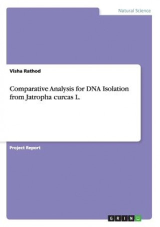 Carte Comparative Analysis for DNA Isolation from Jatropha curcas L. Visha Rathod