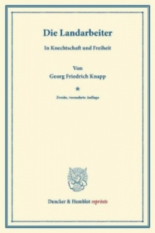 Carte Die Landarbeiter Georg Friedrich Knapp