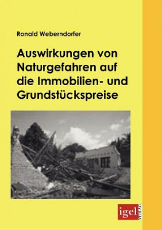Kniha Auswirkungen von Naturgefahren auf die Immobilien- und Grundstuckspreise Ronald Weberndorfer