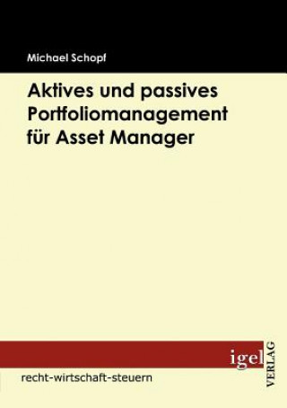 Carte Aktives und passives Portfoliomanagement fur Asset Manager Michael Schopf