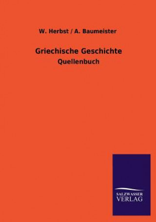 Książka Griechische Geschichte W.; Baumeister