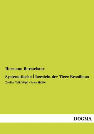 Libro Systematische Ubersicht Der Tiere Brasiliens Hermann Burmeister