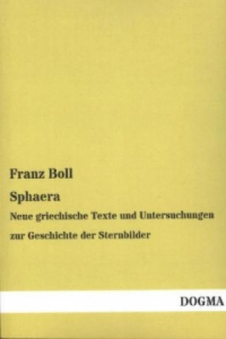 Könyv Sphaera Franz Boll