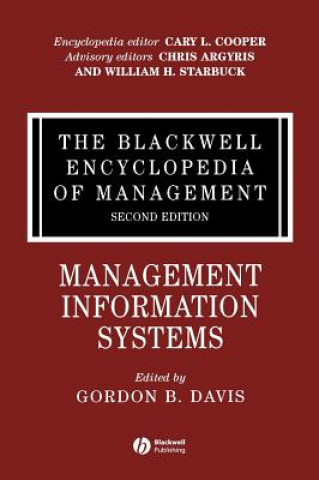 Książka Blackwell Encyclopedia of Management - Management Information Systmes V 7 2e Gordon B Davis