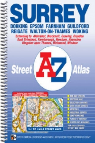 Carte Surrey Street Atlas Geographers' A-Z Map Company