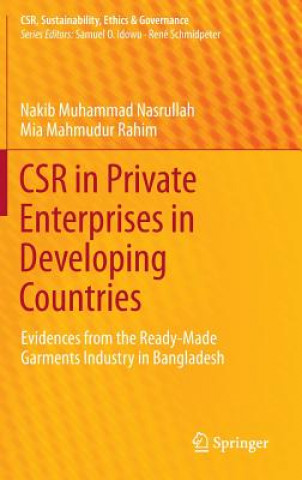 Kniha CSR in Private Enterprises in Developing Countries Nakib Mohammad Nasrullah