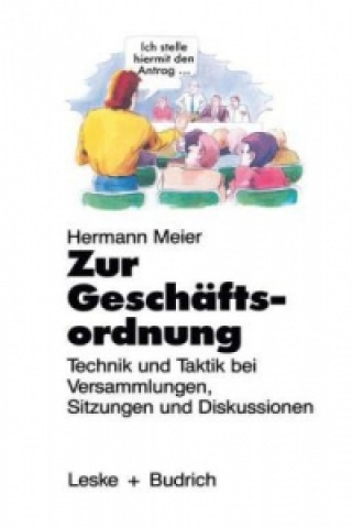Kniha Zur Geschäftsordnung Hermann Meier
