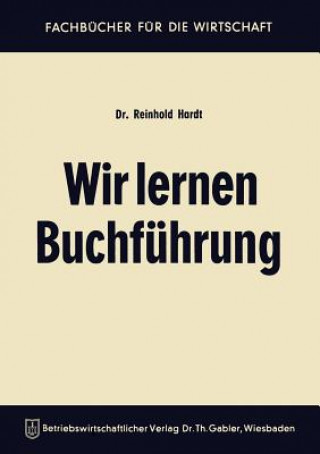 Kniha Wir lernen Buchfuhrung Reinhold Hardt