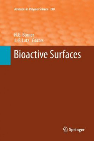 Kniha Bioactive Surfaces Hans G. Börner