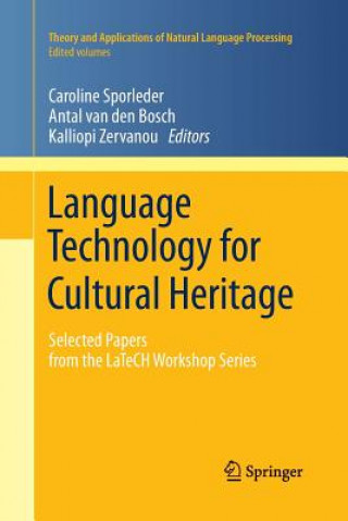 Carte Language Technology for Cultural Heritage Caroline Sporleder