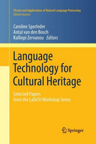 Książka Language Technology for Cultural Heritage Caroline Sporleder