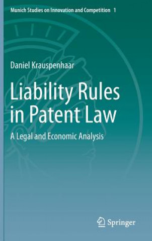Kniha Liability Rules in Patent Law Daniel Krauspenhaar