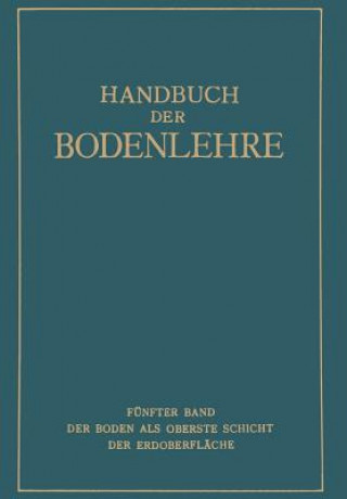 Knjiga Der Boden ALS Oberste Schicht Der Erdoberfl che E. Blanck
