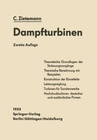 Carte Die Dampfturbinen Constantin Zietemann