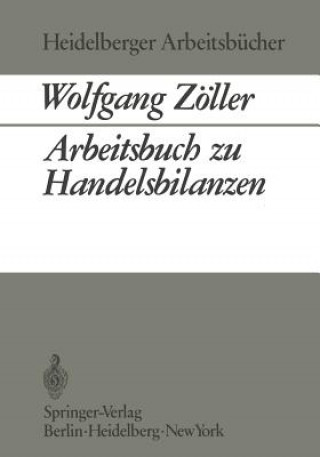 Carte Arbeitsbuch Zu Handelsbilanzen Wolfgang Zöller