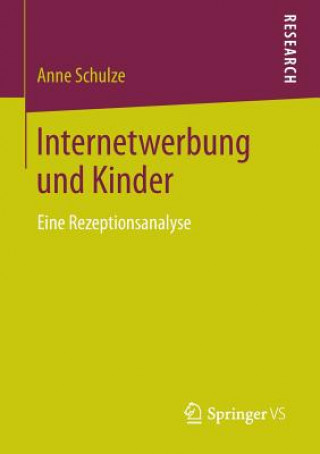 Kniha Internetwerbung Und Kinder Anne Schulze