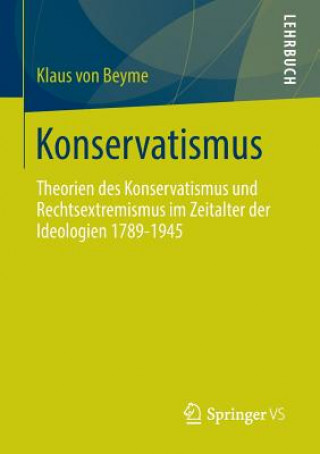 Libro Konservatismus Klaus von Beyme