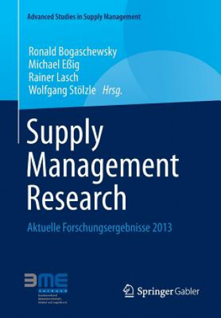 Carte Supply Management Research Ronald Bogaschewsky