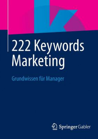 Kniha 222 Keywords Marketing 