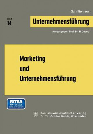 Kniha Marketing Und Unternehmensfuhrung Herbert Jacob