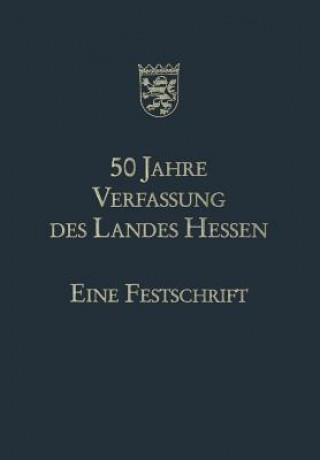 Książka 50 Jahre Verfassung Des Landes Hessen Hans Eichel