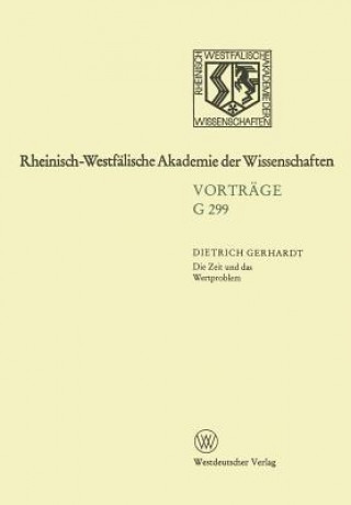 Carte Zeit Und Das Wertproblem, Dargestellt an Den UEbersetzungen V.A. Zukovskijs Dietrich Gerhardt