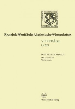 Kniha Zeit Und Das Wertproblem, Dargestellt an Den UEbersetzungen V.A. Zukovskijs Dietrich Gerhardt