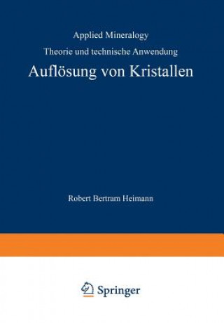 Kniha Aufl sung Von Kristallen R.B. Heimann