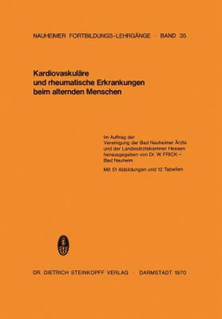 Kniha Kardiovaskulare Und Rheumatische Erkrankungen Beim Alternden Menschen O. Hammer