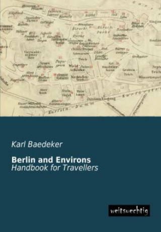 Carte Berlin and Environs Karl Baedeker