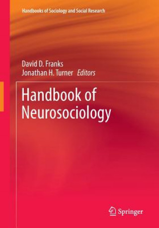 Könyv Handbook of Neurosociology David D. Franks