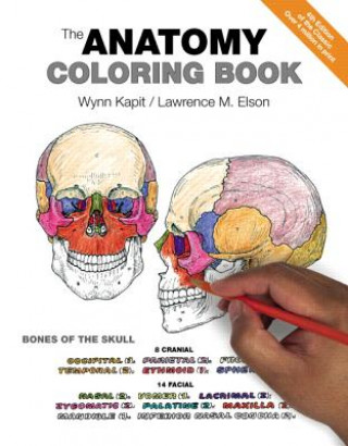 Knjiga Anatomy Coloring Book Wynn Kapit