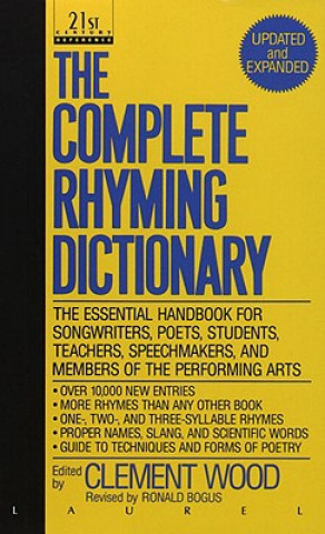 Kniha Complete Rhyming Dictionary Clement Wood