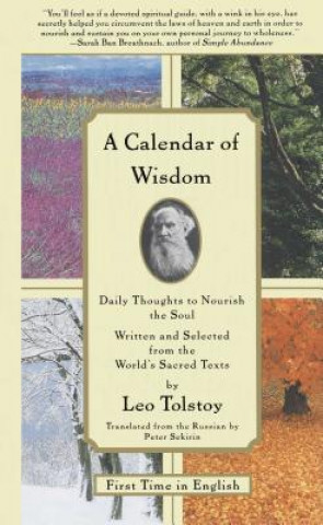 Kniha Calendar of Wisdom L N Tolstoy
