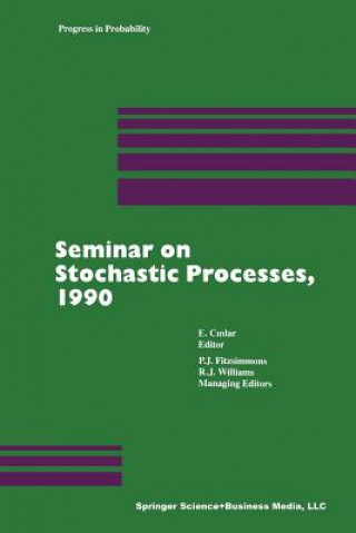 Kniha Seminar on Stochastic Processes, 1990 inlar