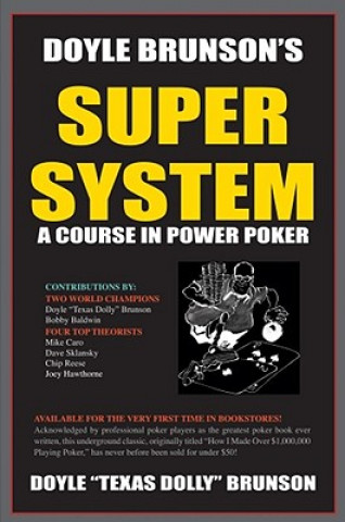 Книга Doyle Brunson's Super System Doyle Brunson