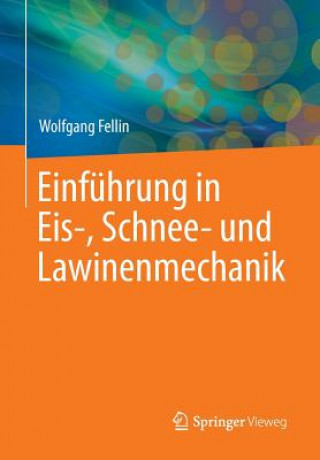 Kniha Einfuhrung in Eis-, Schnee- Und Lawinenmechanik Wolfgang Fellin