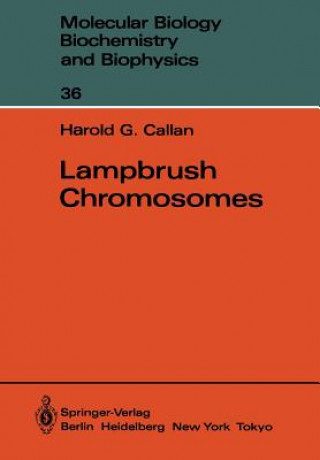 Libro Lampbrush Chromosomes Harold G. Callan